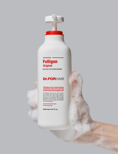 Dr.FORHAIR Set of (4) Folligen Original Shampoo 500 ml
